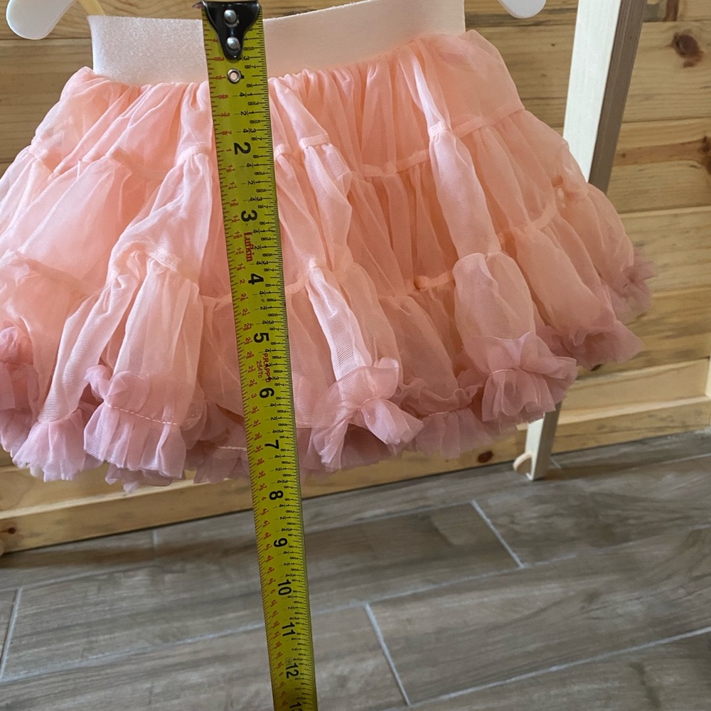 Pink Ruffled Girls Tutu - Picture 4 of 6